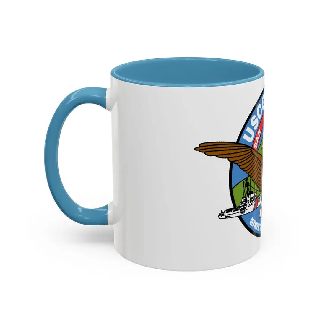 USCGC Active WMEC 618 (U.S. Coast Guard) Accent Coffee Mug - Go Mug Yourself