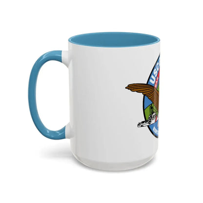 USCGC Active WMEC 618 (U.S. Coast Guard) Accent Coffee Mug - Go Mug Yourself