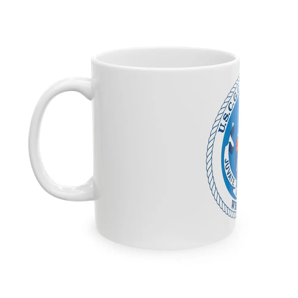 USCGC Acushnet WMEC 167 (U.S. Coast Guard) White Coffee Mug-Go Mug Yourself