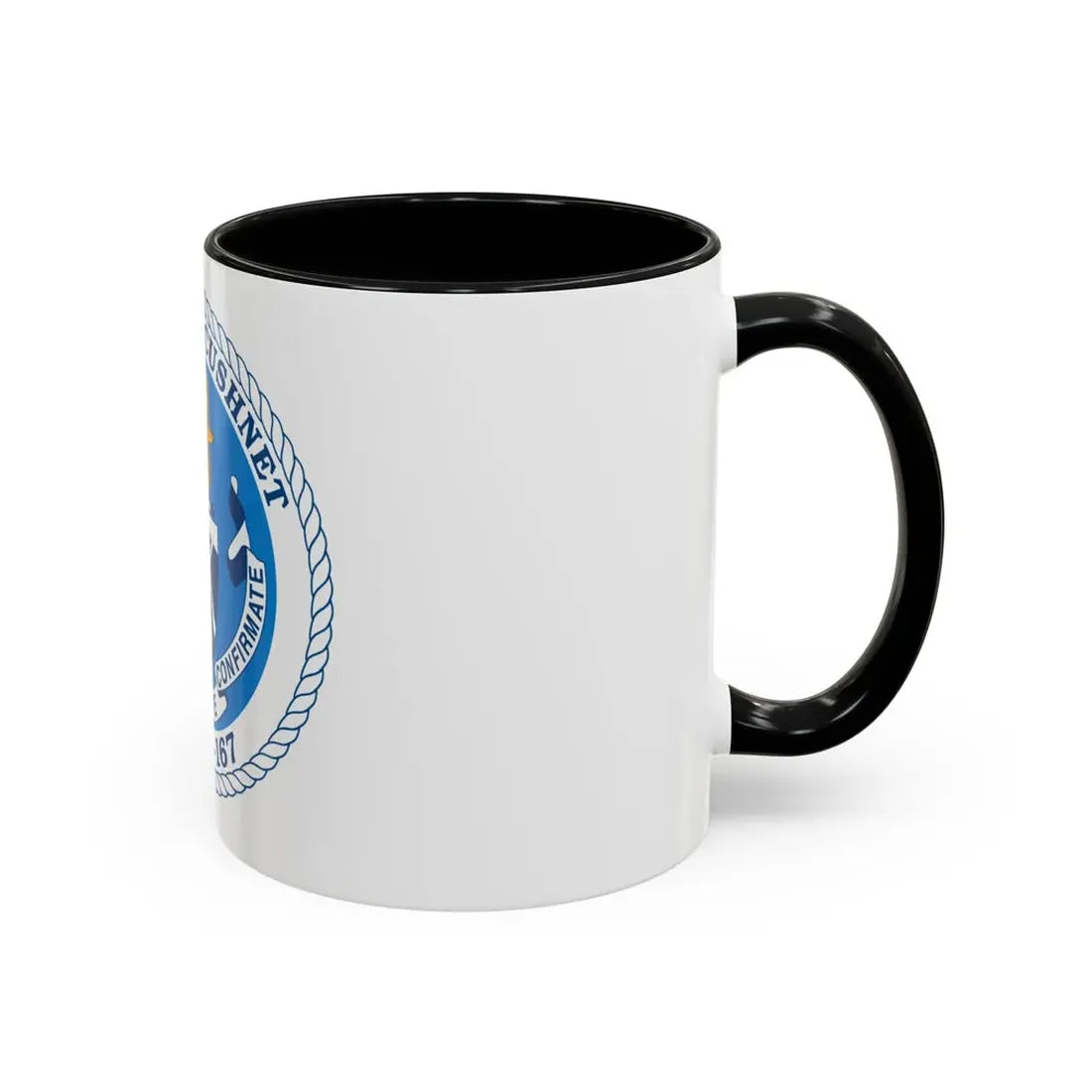 USCGC Acushnet WMEC 167 (U.S. Coast Guard) Accent Coffee Mug - Go Mug Yourself