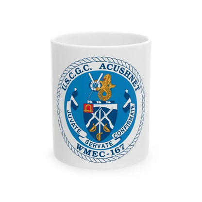 USCGC Acushnet WMEC 167 (U.S. Coast Guard) White Coffee Mug 11oz - Go Mug Yourself
