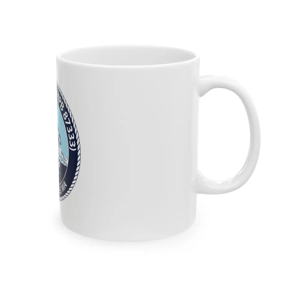 USCGC Adelie (U.S. Coast Guard) White Coffee Mug-Go Mug Yourself