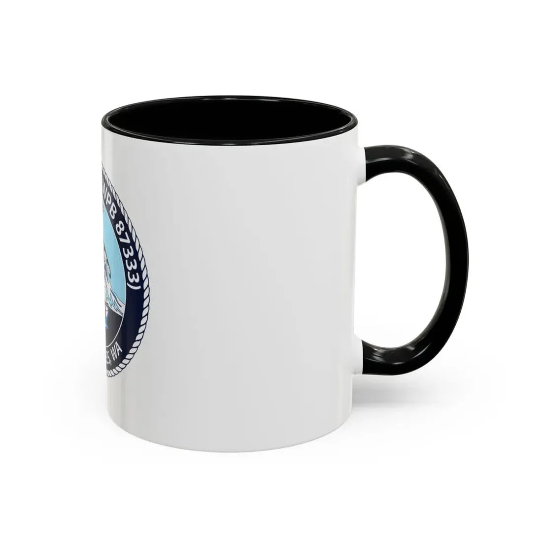 USCGC Adelie (U.S. Coast Guard) Accent Coffee Mug - Go Mug Yourself