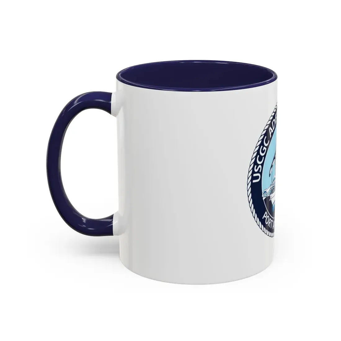 USCGC Adelie (U.S. Coast Guard) Accent Coffee Mug - Go Mug Yourself