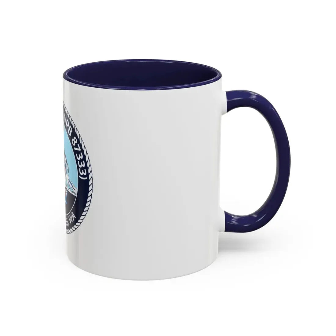 USCGC Adelie (U.S. Coast Guard) Accent Coffee Mug - Go Mug Yourself