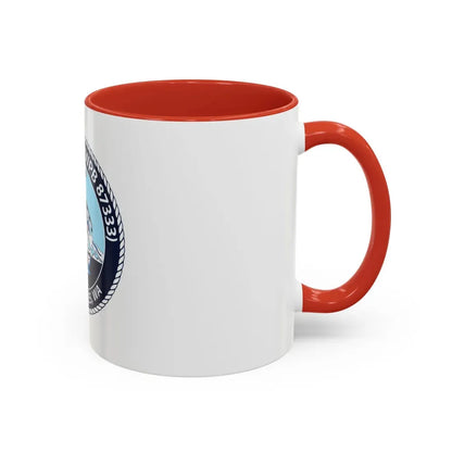 USCGC Adelie (U.S. Coast Guard) Accent Coffee Mug - Go Mug Yourself