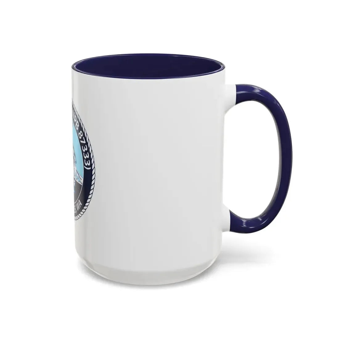 USCGC Adelie (U.S. Coast Guard) Accent Coffee Mug - Go Mug Yourself