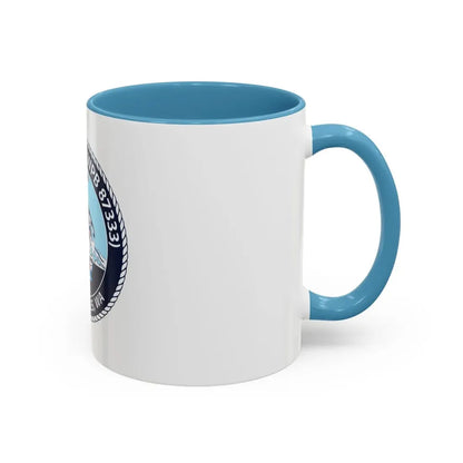 USCGC Adelie (U.S. Coast Guard) Accent Coffee Mug - Go Mug Yourself