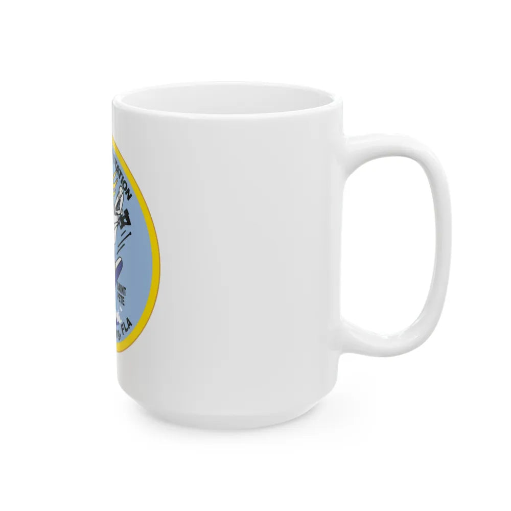 USCGC Air Station St Petersburg FLA (U.S. Coast Guard) White Coffee Mug-Go Mug Yourself