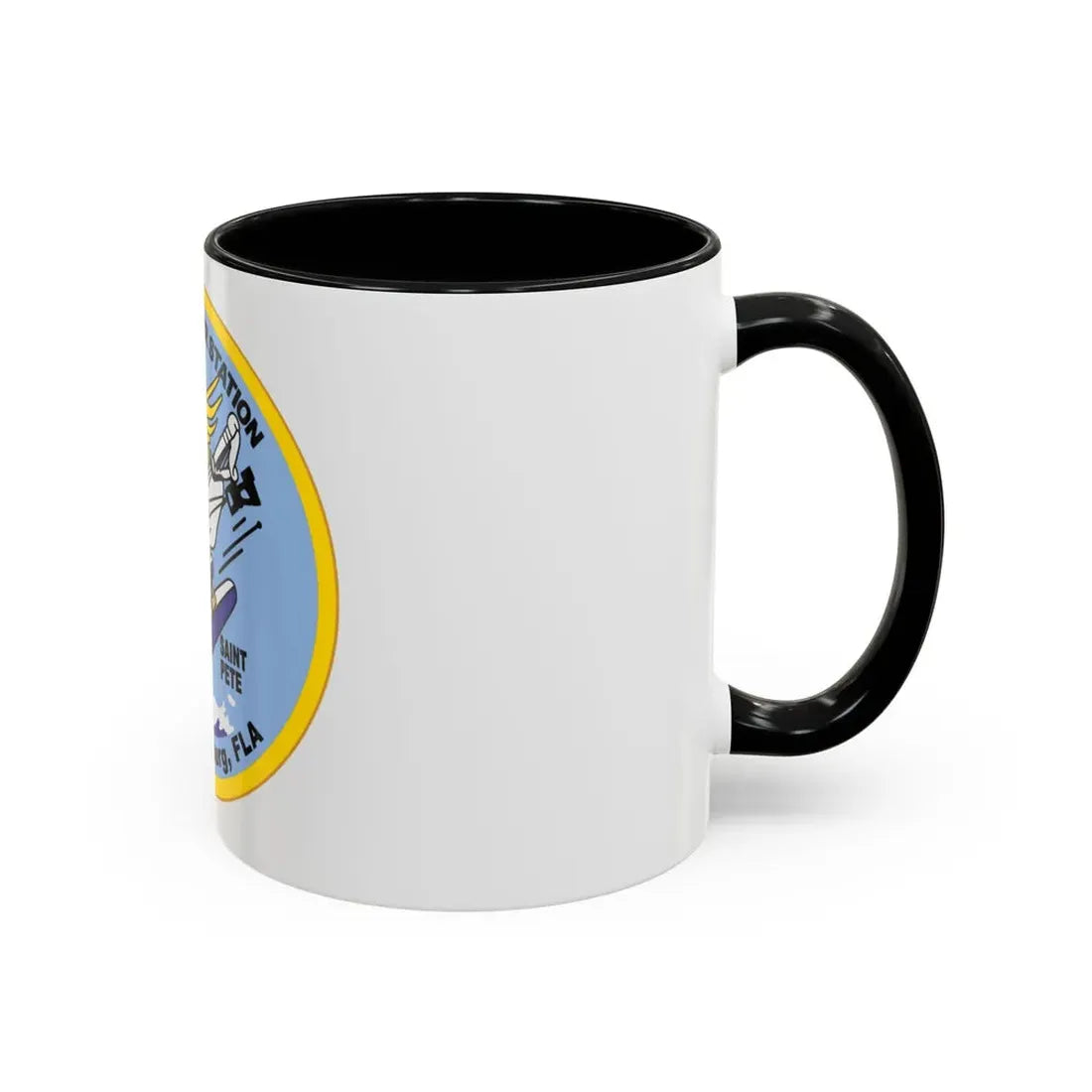 USCGC Air Station St Petersburg FLA (U.S. Coast Guard) Accent Coffee Mug - Go Mug Yourself