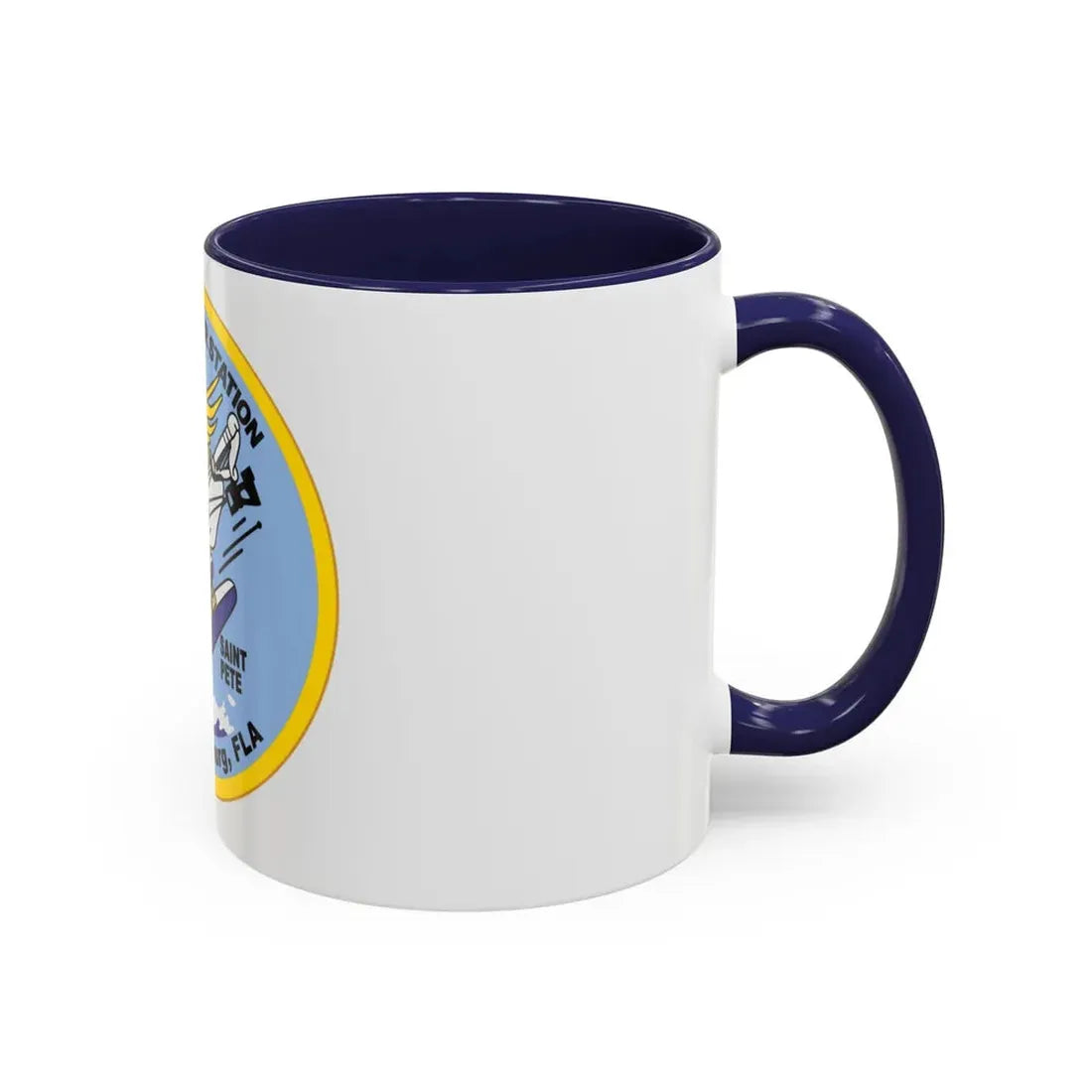 USCGC Air Station St Petersburg FLA (U.S. Coast Guard) Accent Coffee Mug - Go Mug Yourself