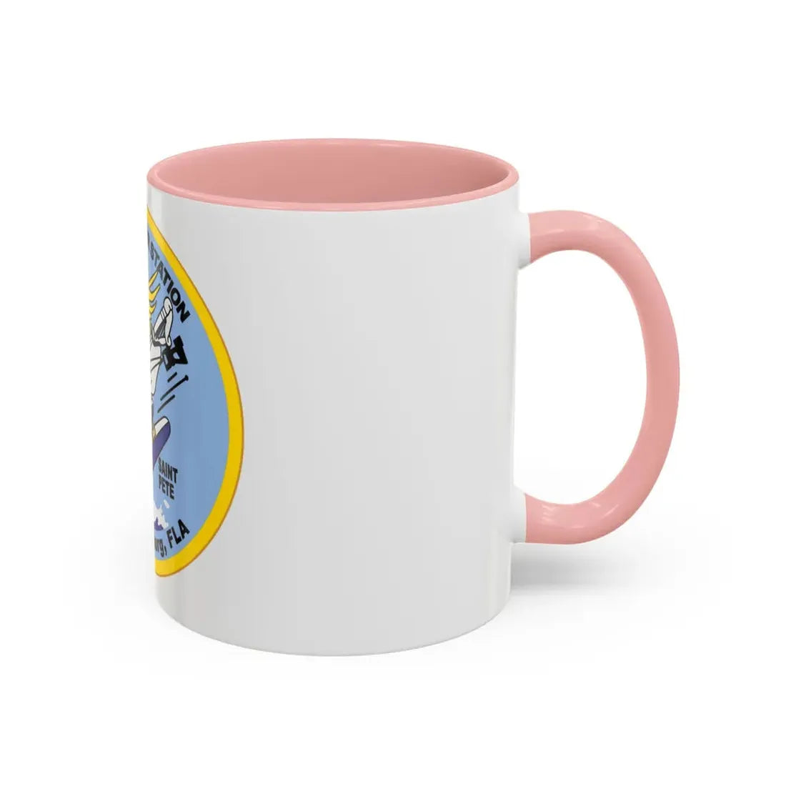 USCGC Air Station St Petersburg FLA (U.S. Coast Guard) Accent Coffee Mug - Go Mug Yourself