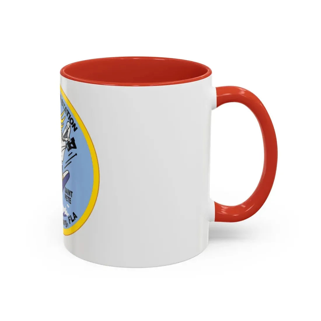 USCGC Air Station St Petersburg FLA (U.S. Coast Guard) Accent Coffee Mug - Go Mug Yourself