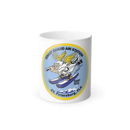 USCGC Air Station St Petersburg FLA (U.S. Coast Guard) Color Changing Coffee Mug 11oz - Go Mug Yourself
