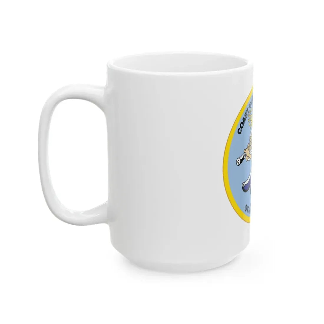 USCGC Air Station St Petersburg FLA (U.S. Coast Guard) White Coffee Mug - Go Mug Yourself
