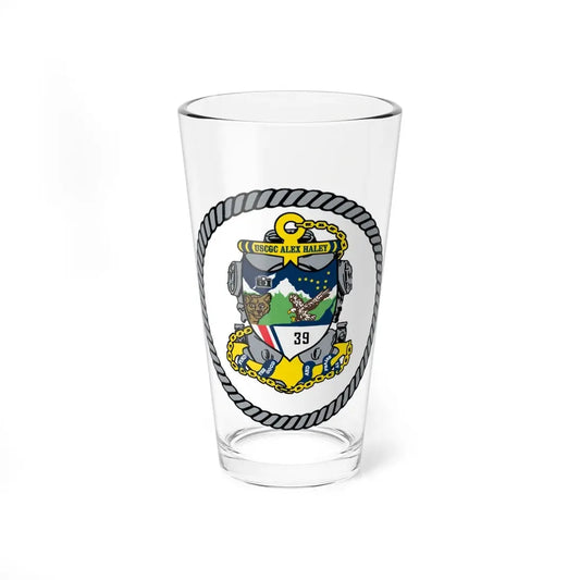 USCGC Alex Haley 39 (U.S. Coast Guard) Pint Glass 16oz 16oz - Go Mug Yourself