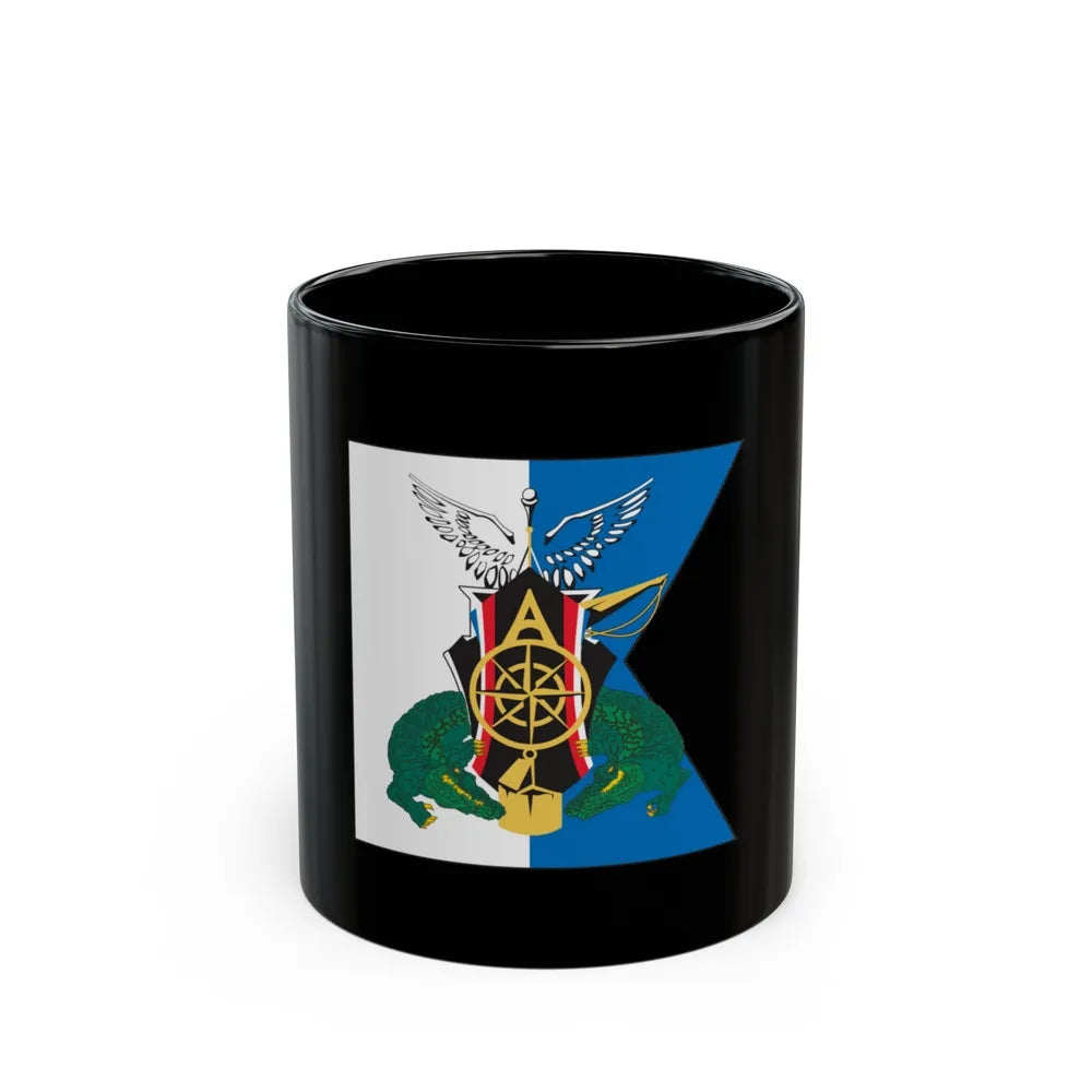 USCGC Alfa Crest (U.S. Coast Guard) Black Coffee Mug-11oz-Go Mug Yourself