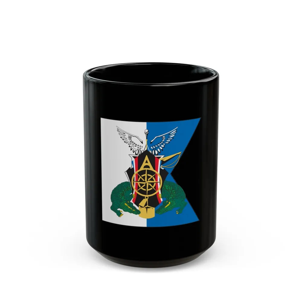 USCGC Alfa Crest (U.S. Coast Guard) Black Coffee Mug-15oz-Go Mug Yourself