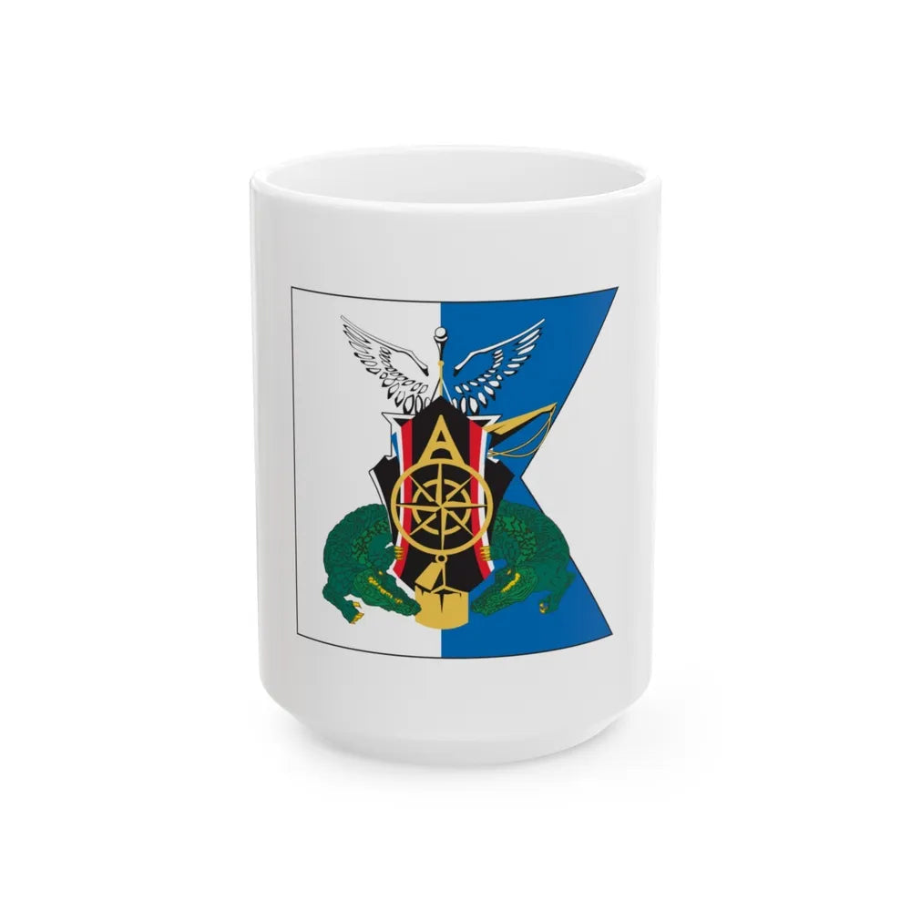 USCGC Alfa Crest (U.S. Coast Guard) White Coffee Mug-15oz-Go Mug Yourself