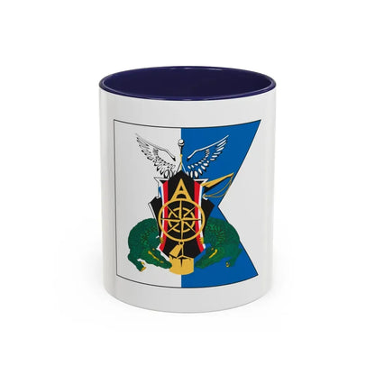 USCGC Alfa Crest (U.S. Coast Guard) Accent Coffee Mug 11oz Navy - Go Mug Yourself