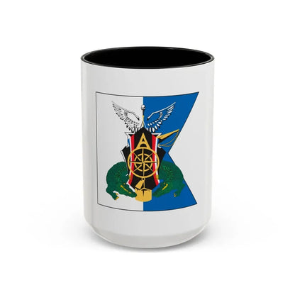 USCGC Alfa Crest (U.S. Coast Guard) Accent Coffee Mug 15oz Black - Go Mug Yourself