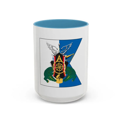USCGC Alfa Crest (U.S. Coast Guard) Accent Coffee Mug 15oz Light Blue - Go Mug Yourself