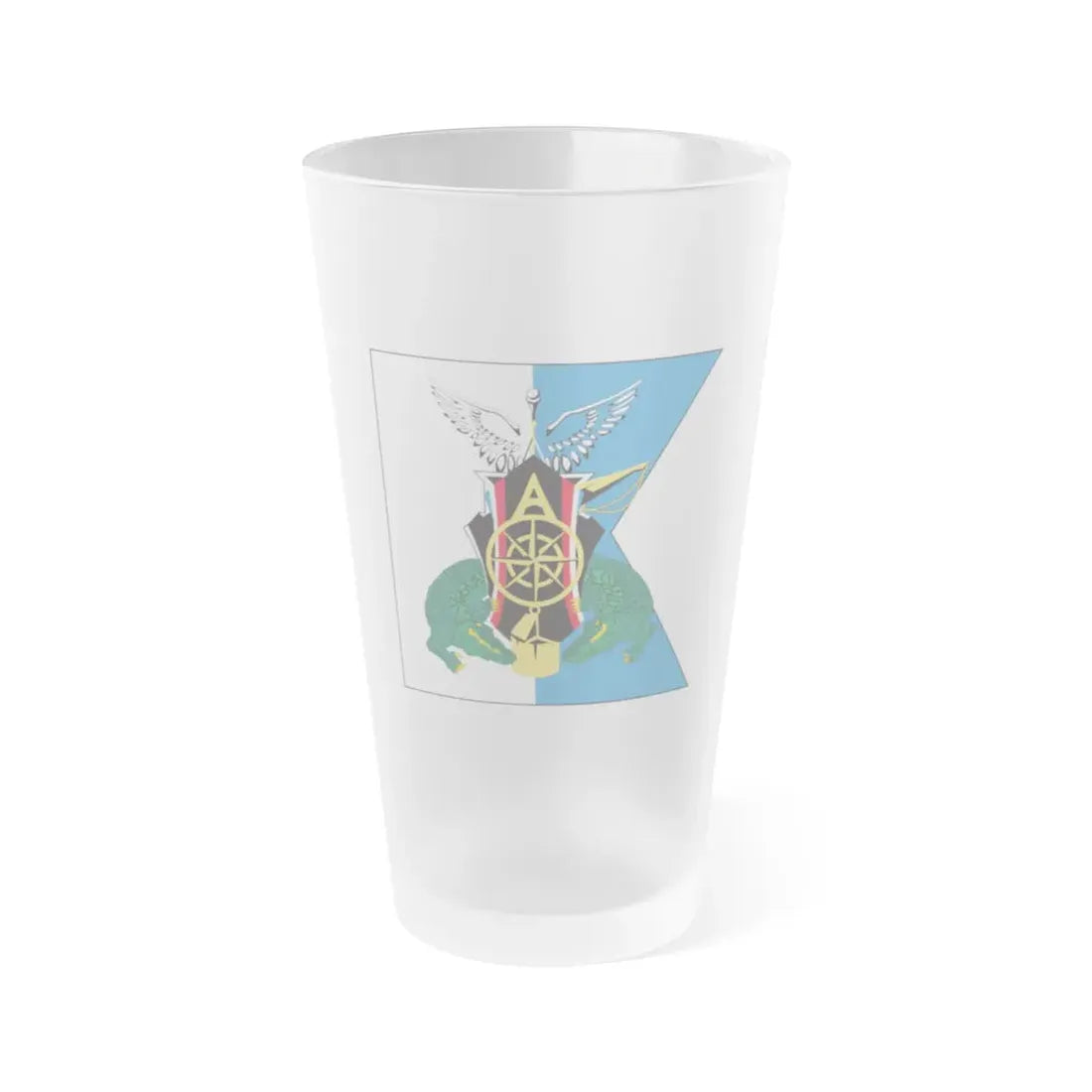 USCGC Alfa Crest (U.S. Coast Guard) Frosted Pint Glass 16oz Default Title - Go Mug Yourself