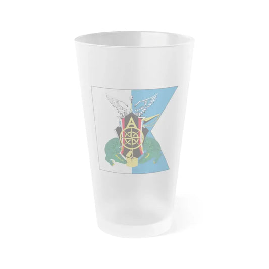 USCGC Alfa Crest (U.S. Coast Guard) Frosted Pint Glass 16oz Default Title - Go Mug Yourself