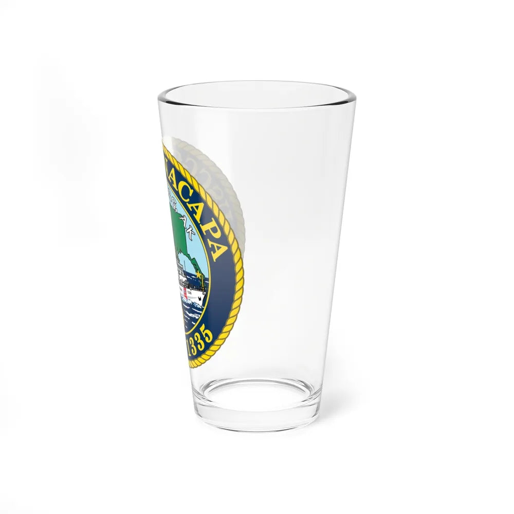 USCGC Anacapa WPB 1335 Petersburg AK (U.S. Coast Guard) Pint Glass 16oz-Go Mug Yourself