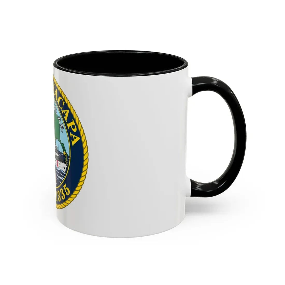 USCGC Anacapa WPB 1335 Petersburg AK (U.S. Coast Guard) Accent Coffee Mug - Go Mug Yourself