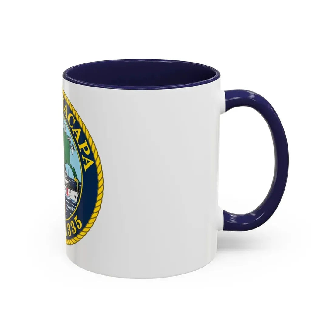 USCGC Anacapa WPB 1335 Petersburg AK (U.S. Coast Guard) Accent Coffee Mug - Go Mug Yourself