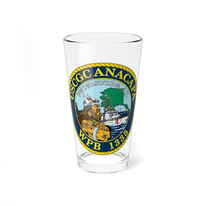 USCGC Anacapa WPB 1335 Petersburg AK (U.S. Coast Guard) Pint Glass 16oz 16oz - Go Mug Yourself