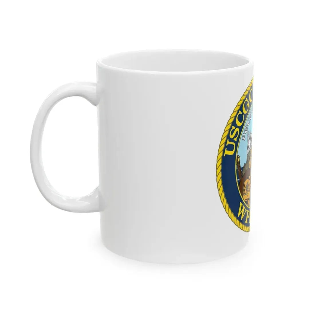 USCGC Anacapa WPB 1335 Petersburg AK (U.S. Coast Guard) White Coffee Mug - Go Mug Yourself