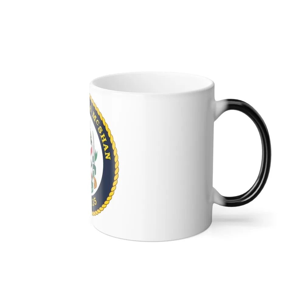 USCGC ANGELA McSHAN WPC 1135 (U.S. Coast Guard) Color Changing Mug 11oz-Go Mug Yourself