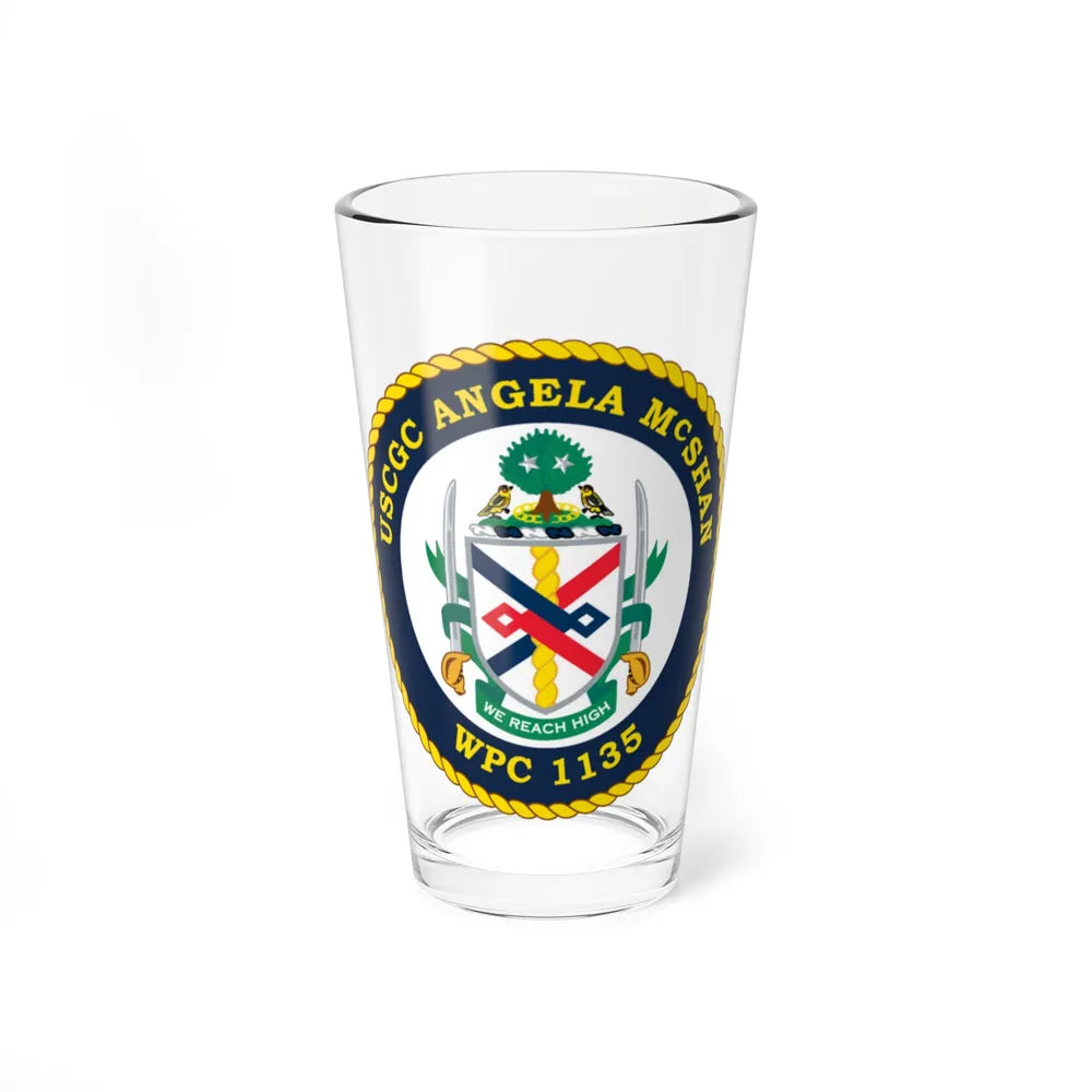 USCGC ANGELA McSHAN WPC 1135 (U.S. Coast Guard) Pint Glass 16oz-16oz-Go Mug Yourself