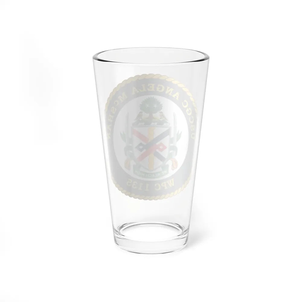 USCGC ANGELA McSHAN WPC 1135 (U.S. Coast Guard) Pint Glass 16oz-Go Mug Yourself