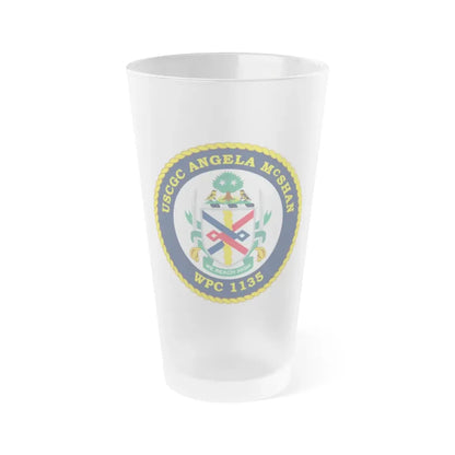 USCGC ANGELA McSHAN WPC 1135 (U.S. Coast Guard) Frosted Pint Glass 16oz Default Title - Go Mug Yourself