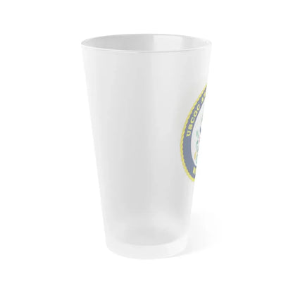 USCGC ANGELA McSHAN WPC 1135 (U.S. Coast Guard) Frosted Pint Glass 16oz - Go Mug Yourself