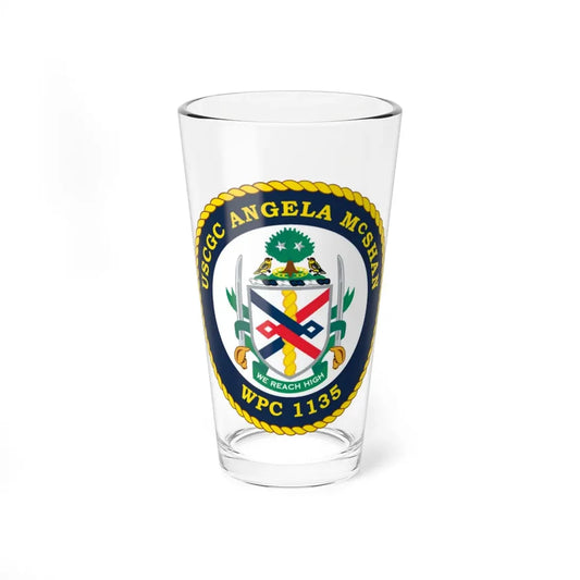 USCGC ANGELA McSHAN WPC 1135 (U.S. Coast Guard) Pint Glass 16oz 16oz - Go Mug Yourself