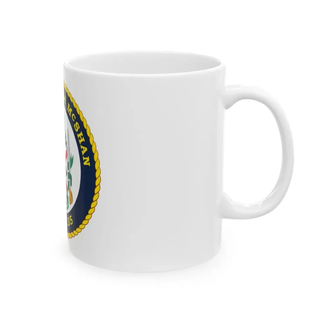 USCGC ANGELA McSHAN WPC 1135 (U.S. Coast Guard) White Coffee Mug - Go Mug Yourself