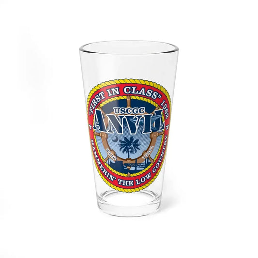 USCGC Anvil WLIC 75301 (U.S. Coast Guard) Pint Glass 16oz 16oz - Go Mug Yourself