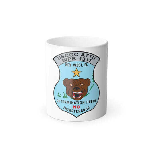 USCGC Attu WPB 1317 Key West FL (U.S. Coast Guard) Color Changing Mug 11oz-11oz-Go Mug Yourself