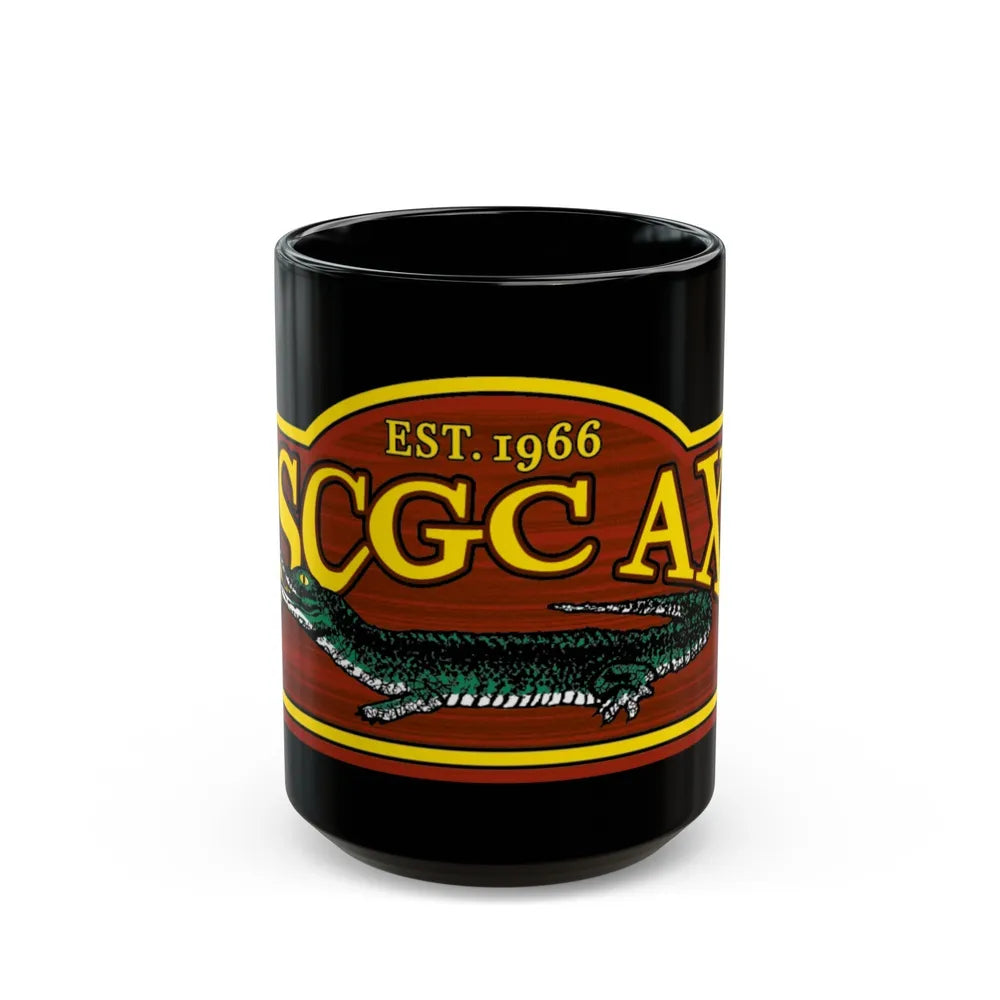 USCGC Axe (U.S. Coast Guard) Black Coffee Mug-15oz-Go Mug Yourself