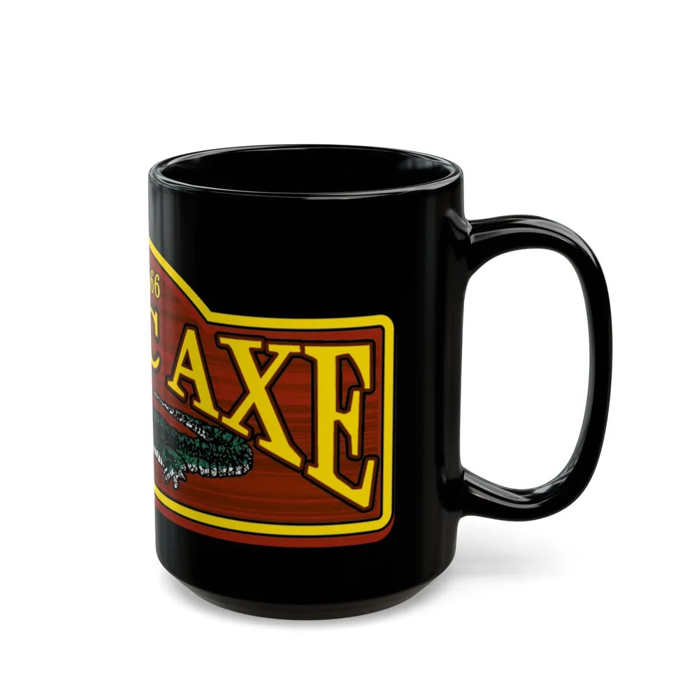 USCGC Axe (U.S. Coast Guard) Black Coffee Mug-Go Mug Yourself