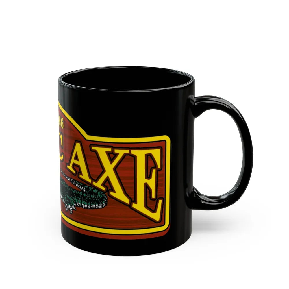 USCGC Axe (U.S. Coast Guard) Black Coffee Mug-Go Mug Yourself