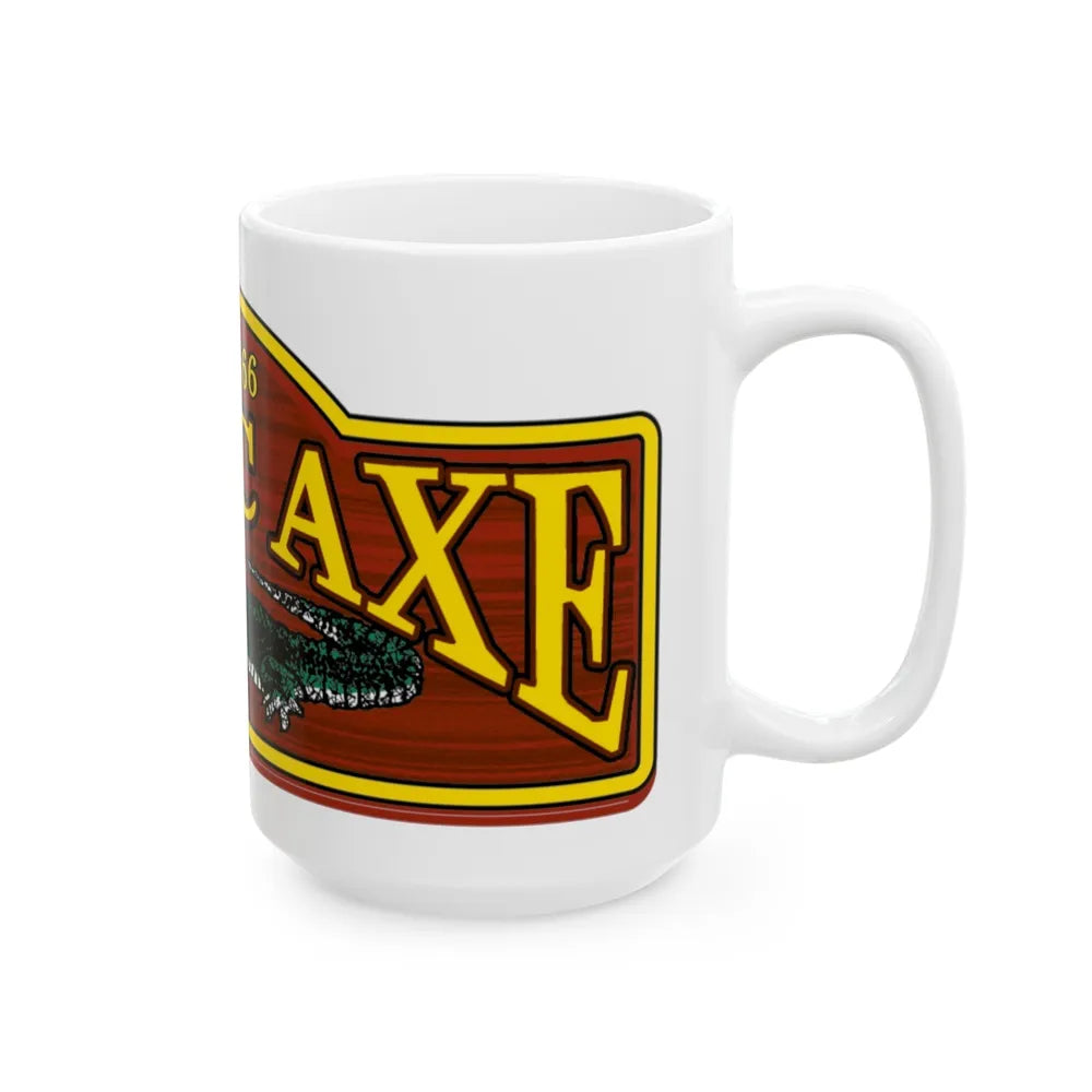 USCGC Axe (U.S. Coast Guard) White Coffee Mug-Go Mug Yourself