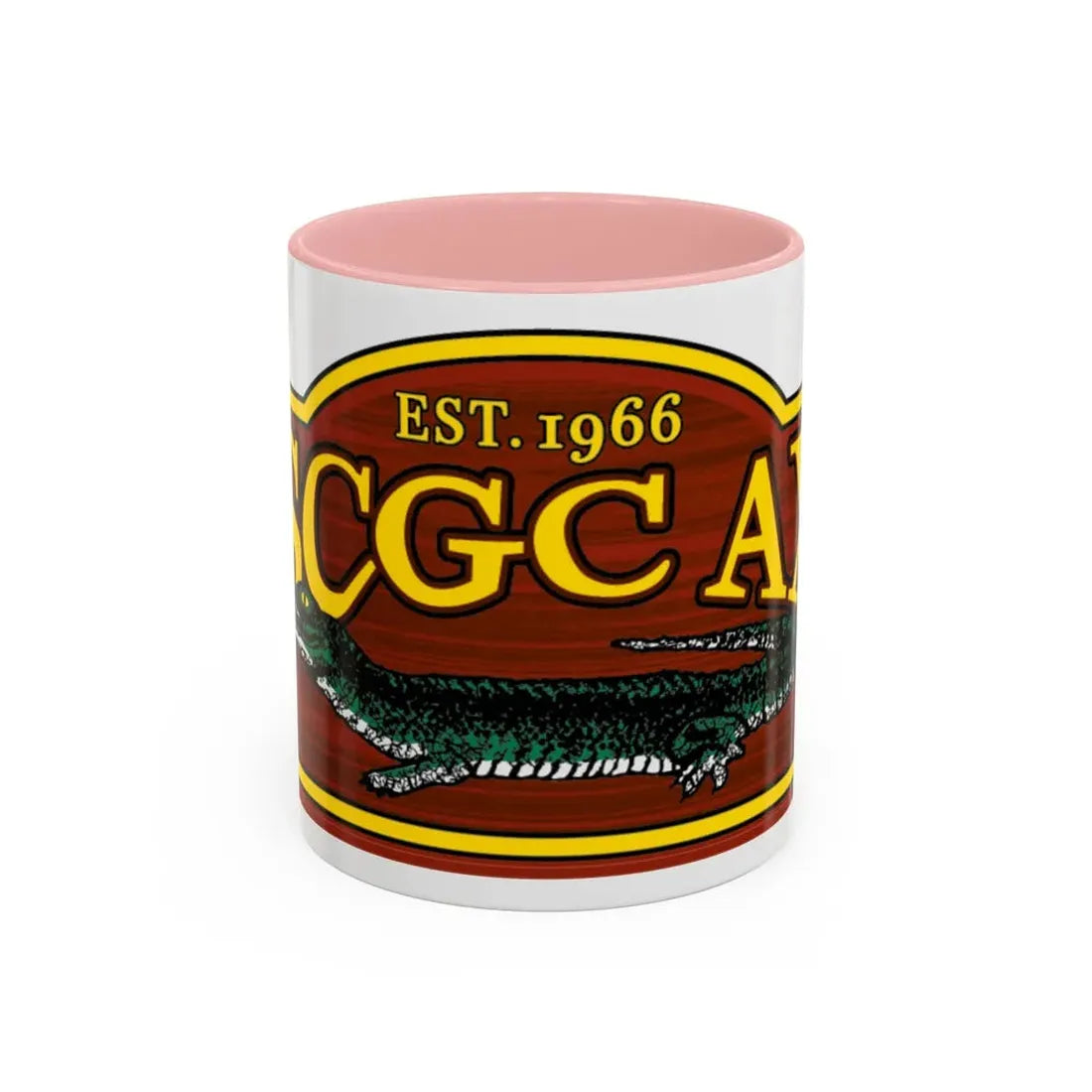 USCGC Axe (U.S. Coast Guard) Accent Coffee Mug 11oz Pink - Go Mug Yourself