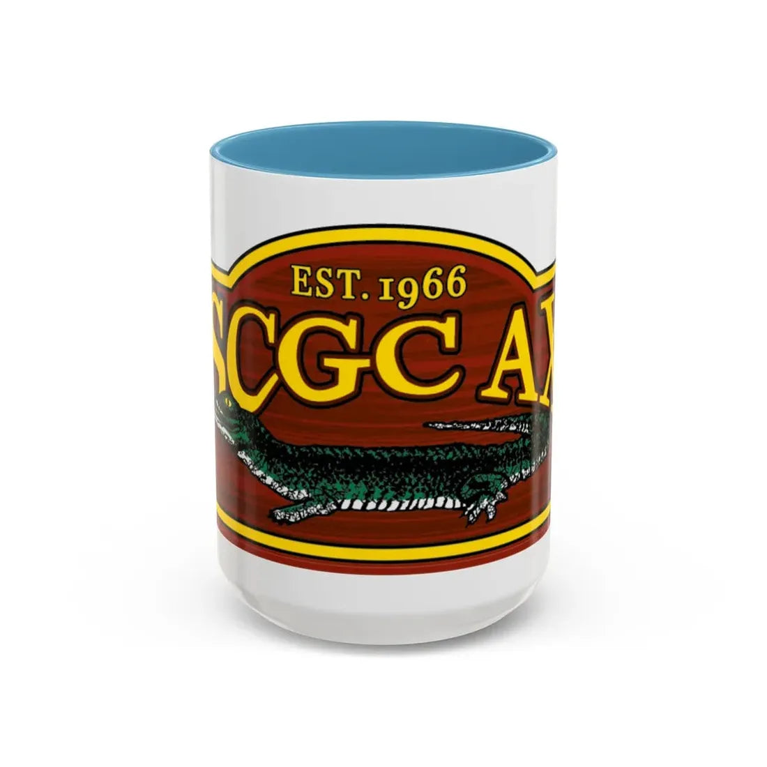 USCGC Axe (U.S. Coast Guard) Accent Coffee Mug 15oz Light Blue - Go Mug Yourself