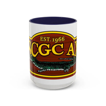 USCGC Axe (U.S. Coast Guard) Accent Coffee Mug 15oz Navy - Go Mug Yourself