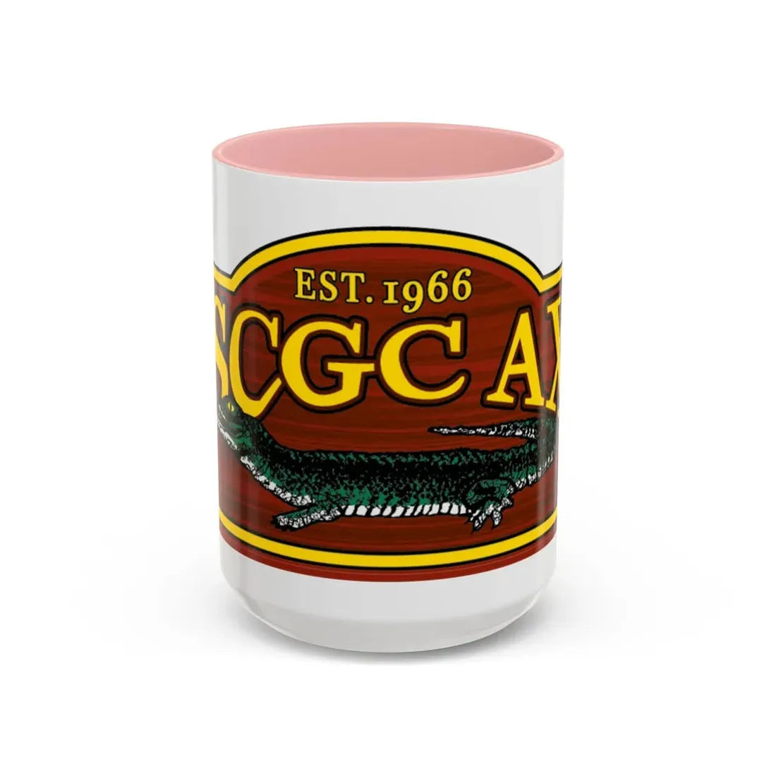 USCGC Axe (U.S. Coast Guard) Accent Coffee Mug 15oz Pink - Go Mug Yourself